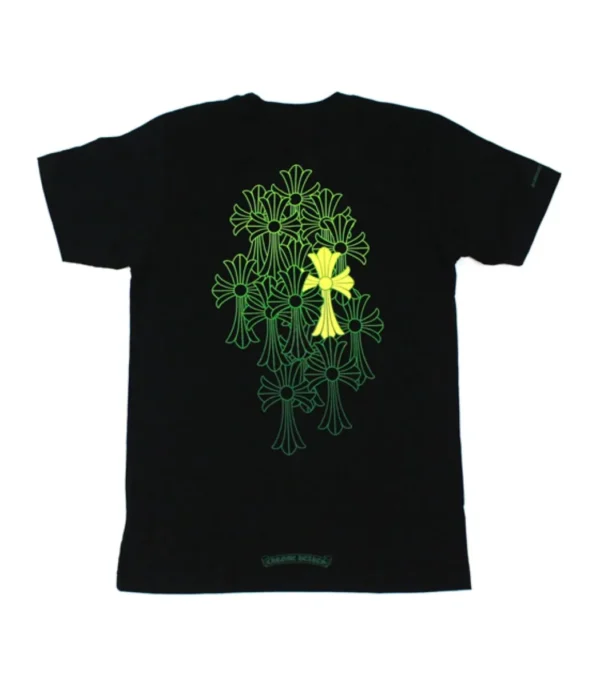 Chrome Hearts Green Gradient Cemetery T-Shirt