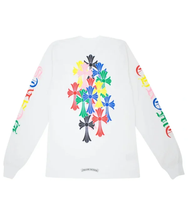 Chrome Hearts Multi Long Sleeve White Sweatshirts