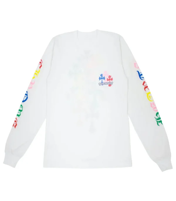 Chrome Hearts Multi Long Sleeve White Sweatshirts