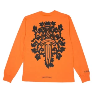 Chrome Hearts Vine Dagger Long Sleeve – Orange