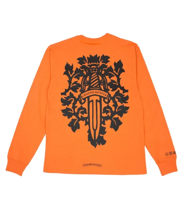 Chrome Hearts Vine Dagger Long Sleeve – Orange