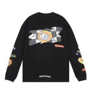 ChromeHearts Long Sleeve Black Sweatshirt