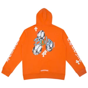 Chrome Hearts Orange Hoodie