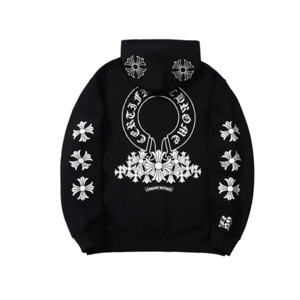 Chrome Hearts Logo Black Hoodie